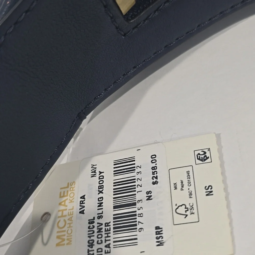 SALE! ✅ Michael Kors AVRA Medium Convertible Sling Leather Crossbody ⭐ NWT